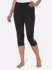 Sieh an! Capri-Leggings in weiß + schwarz
