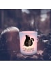 Mr. & Mrs. Panda Teelicht Stinktier Sitzen mit Spruch in Transparent