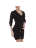 Ital-Design Kleid in Schwarz