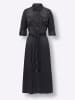 Heine Hemdblusenkleid in black-denim