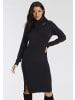 Bruno Banani Strickkleid in schwarz