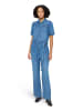 CARTOON Jumpsuit mit Bindegürtel in Blau