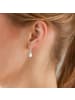 Glanzstücke München Creolen aus Sterling Silber mit Zirkonia in silber