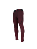 adidas Hose Alphaskin 360 Long Tight Run in Rot