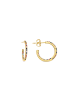 Luxenter Ohrringe Kumo mit 18 Karat Gelbgold-Finish – KUMO