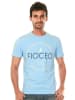FIOCEO T-Shirt in hellblau