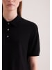 Seidensticker Polo Regular in Schwarz