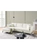 Beliani 3-Sitzer Sofa ALTAN in Weiß/Schwarz - (W) 268 x (H) 88 x (L) 157 cm