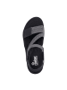 rieker Komfort Sandalen in Schwarz
