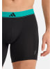 Adidas Sportswear Long Short / Pant Active Micro Flex in Dunkelrot / grün
