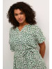 KAFFE curve Kleid KCane Regular fit in Greencolors Graphic Dot