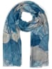 styleBREAKER Schal in Blau-Weiß