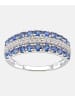 Diamant L'éternel Eternity-Ring aus 375 Weißgold mit Diamant mit Saphir