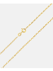Diamant L'éternel Halskette aus 375 Gelbgold