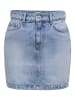 ONLY Jeansrock in Light Blue Denim