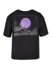 F4NT4STIC Everyday T-Shirt Kanagawa Wave in schwarz