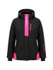 Ulla Popken Skijacke in schwarz