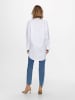 JACQUELINE de YONG Design Shirt Freizeit Hemd Bluse in Weiß