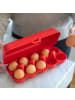 koziol EGGS TO GO - Eierbox in organic red