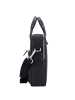 Lacoste Chantaco Aktentasche Leder 39 cm Laptopfach black