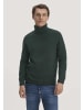 Hessnatur Hessnatur Rollkragen-Pullover Regular aus Bio-Merinowolle und Bio-Baumwolle in wacholdergrün