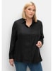 sheego Bluse in schwarz