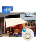 Gartenia sunprotect Sonnensegel Hydro, 3,6 x 3,6 m, Quadrat, wasserabweisend, creme in Creme