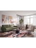 Beliani 3-Sitzer Sofa SKARO in Grün/Schwarz - (W) 214 x (H) 87 x (L) 89 cm