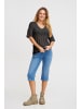 PULZ Jeans PZReese regular fit in Black Beauty