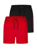 Jack & Jones Short JPSTMAUI SWIM MIX SMU 2PK regular/straight in Rot