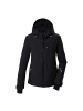Killtec Funktionsjacke mit abzippbarer Kapuze in Schwarz0110