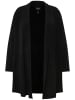 Ulla Popken Shirtjacke in schwarz