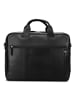 Jost Lund Aktentasche Leder 40.5 cm Laptopfach in schwarz