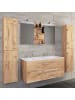 ebuy24 Badmöbelset BudasiS Eiche 111 x 47 cm