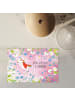 Mr. & Mrs. Panda Puzzle Einhorn Super mit Spruch in Rot Pastell