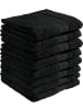 REDBEST Frottier Duschtuch 8er-Pack Chicago in schwarz