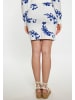 IZIA Damen Rock in WOLLWEISS BLAU