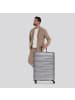 Bergpfeil Travel 4-Rollen Trolley L 75 cm mit Dehnfalte in arctic silver metallic