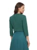Vera Mont Bolero-Jacke mit Kellerfalten in Dark Emerald