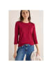 Cecil Langarmshirt in beaujolais red