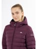 Schmuddelwedda Wattierte Winterjacke in Aubergine-271