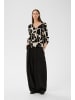 InWear Langarm LYNNIW Feminine Form in BLACK SOFT BLOCKS