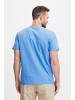 FQ1924 T-Shirt FQTom SS tee w logo print in Blau