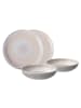 like. by Villeroy & Boch 4-tlg. Tafel-Set Perlemor Sand in Beige – in beige
