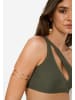 LSCN BY LASCANA Bustier-Bikini-Top in oliv