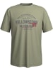 Man's World Rundhalsshirt in khaki