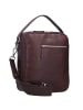 mano Don Pietro Handtasche Leder 25 cm in dunkelbraun