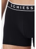 Schiesser Retro Short / Pant 95/5 Organic Cotton in Schwarz / grau