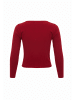 leo basics Strickpullover in Rot