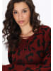 myMo ROCKS Sweater in wine red black
